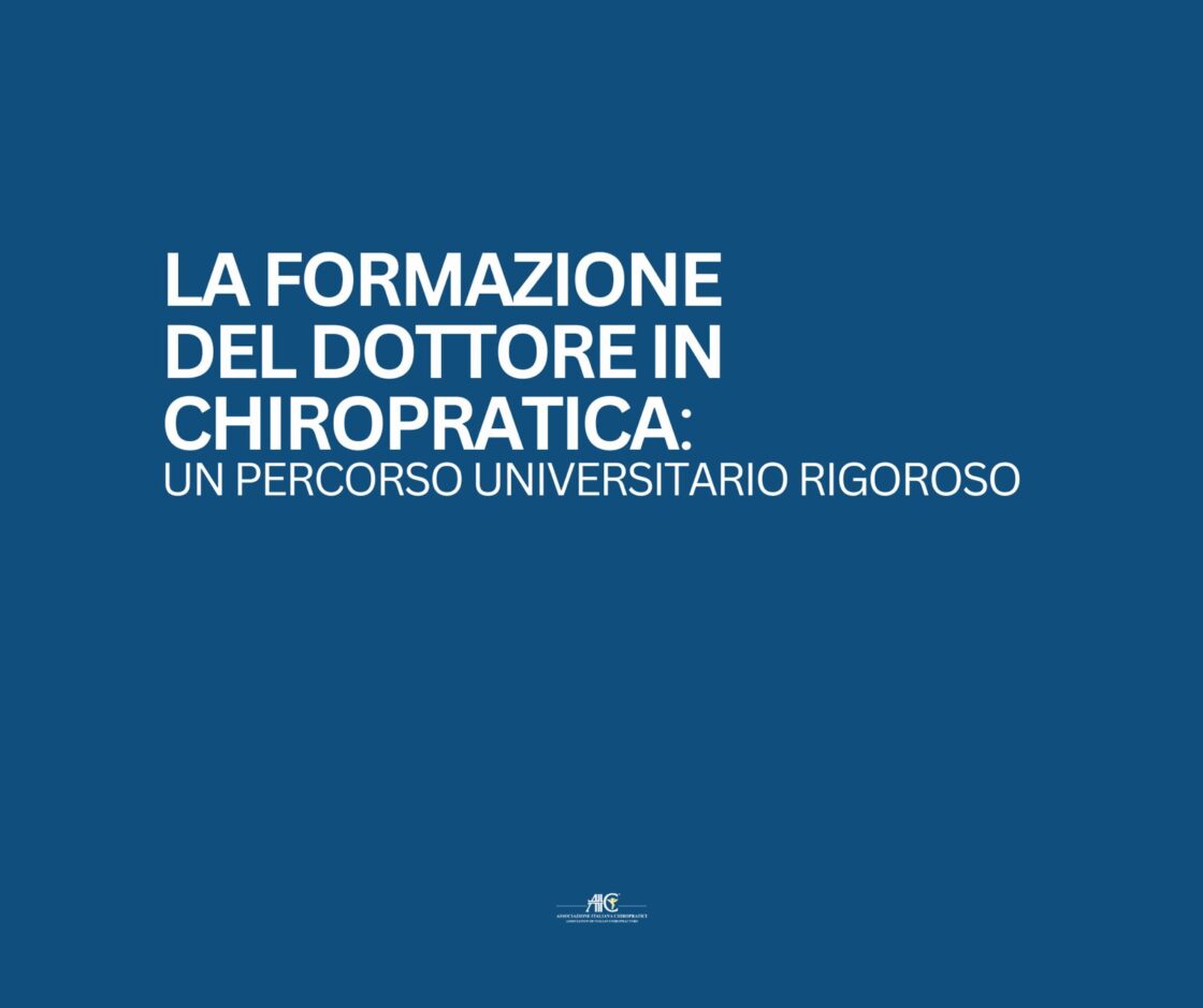 La Formazione del Dottore in Chiropratica: un Percorso Universitario Rigoroso